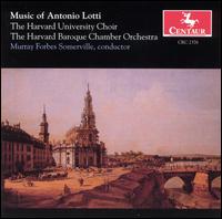 Music of Antonio Lotti von Various Artists