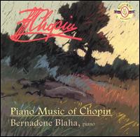 Piano Music of Chopin von Bernadene Blaha