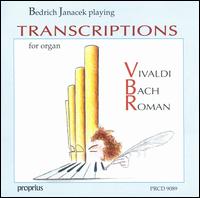 Bedrich Janacek playing Transcriptions for organ von Bedrich Janacek