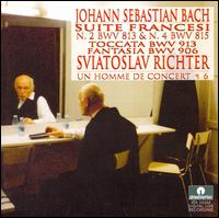 Bach: Suite francesi N. 2 & 4, BWV 813 & 815 von Sviatoslav Richter