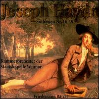 Haydn: Symphonies 16-19 von Various Artists