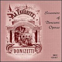 Souvenirs of Donizetti Operas: Rare Recordings von Various Artists