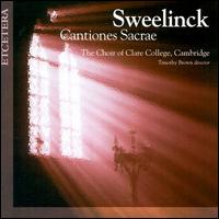 Sweelinck: Cantiones Sacrae von Timothy Brown