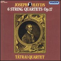 Haydn: String Quartets Op. 17 von Tatrai Quartet