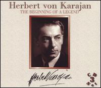 Karajan: The Beginning Of A Legend (Box Set) von Herbert von Karajan