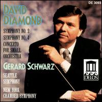 Diamond: Symphonies 2 & 4 / Concerto for Orchestra von Gerard Schwarz