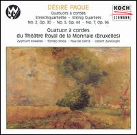 Paque: String Quartets 2, 5, 7 von Various Artists
