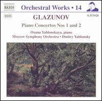 Glazunov: Piano Concertos Nos. 1 & 2 von Various Artists