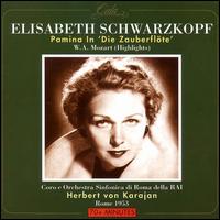 Elisabeth Schwarzkopf Sings Pamina von Eli Schwarzkopf