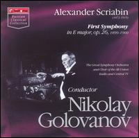 Scriabin: Symphony No. 1 von Nikolai Golovanov