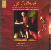 J.S. Bach: Sonatas for Viola da Gamba and Harpsihord von Alison Crum