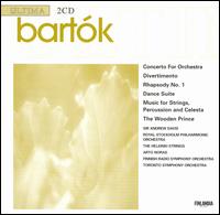 Bartók: Concerto for Orchestra; Divertimento; Rhapsody No. 1; Dance Suite; Music for Strings, Percussion & Celesta von Various Artists