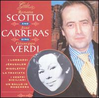 Renata Scotto & José Carreras Sing Giuseppe Verdi von Various Artists