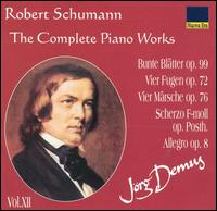Schumann: Complete Piano Works, Vol. 12 von Jörg Demus