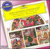 Nikolai Rimsky-Korsakov: Scheherazade; Tchaikovsky: Capriccio italien; Overture "1812" von Herbert von Karajan