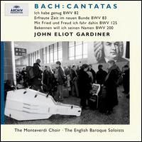 Bach: Cantatas, BWV 82. 83, 125, 200 von John Eliot Gardiner