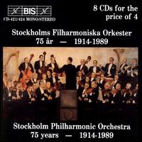 Stockholm Philharmonic 75th Anniversary von Stockholm Philharmonic Orchestra