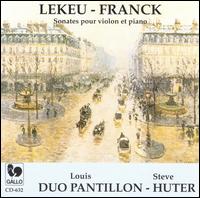 Guillaume Lekeu, Cesar Franck: Sonates pour violon et piano von Various Artists