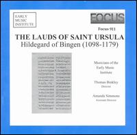 Hildegard of Bingen: The Lauds of Saint Ursula von Thomas Binkley