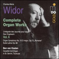 Widor: Complete Organ Works von Ben van Oosten