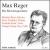 Reger: Piano Quartets von Various Artists
