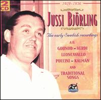 Jussi Björling: Early Swedish Recordings 1929 - 1936 von Jussi Björling