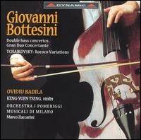 Bottesini: Double bass concertos; Gran Duo Concertante; Tchaikovsky: Rococo Variations von Ovidiu Badila