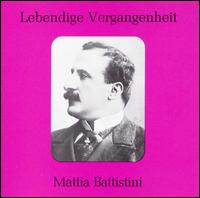 Lebendige Vergangenheit: Mattia Battistini von Mattia Battistini