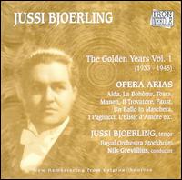 Jussi Bjoerling: The Golden Years Vol. 1 von Jussi Björling