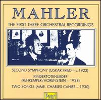 Mahler: Symphony 2/Kindertotenlieder von Various Artists