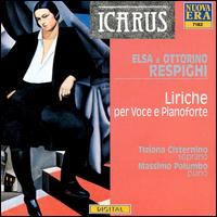 Respighi: Liriche Per Voce e Pianoforte von Tiziana Cisternino