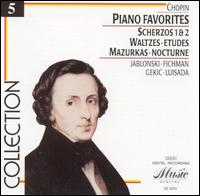 Chopin: Piano Favorites von Various Artists