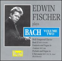 Edwin Fischer Plays Bach, Vol.2 von Edwin Fischer