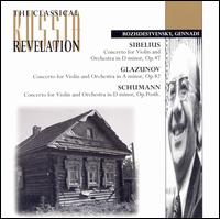 Sibelius: Concerto Op47; Schumann: Violin Concerto in Dm WoO23 von Gennady Rozhdestvensky