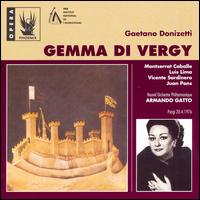 Donizetti: Gemma di Vergy von Armando Gatto