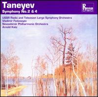 Taneyev; Symphonies 2 & 4 von Various Artists