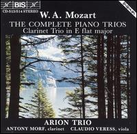 Mozart: Piano Trios/Kegelstatt Trio von Arion Trio