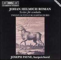 Roman: 12 Suites for Harpsichord von Joseph Payne