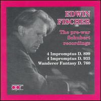 Edwin Fischer: The pre-war Schubert Recordings von Edwin Fischer