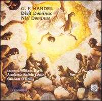 Handel: Dixit Dominus; Nisi Dominus von Various Artists