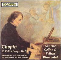 Music by Chopin, Moniuszko, Paderewski and Niewiadomski von Various Artists