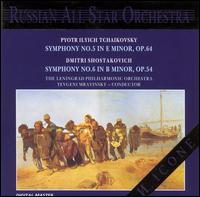 Tchaikovsky: Symphony No. 5; Dmitri Shostakovich: Symphony No. 6 von Yevgeny Mravinsky