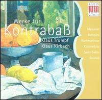 Works for Double Bass von Klaus Trumpf