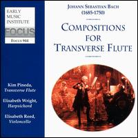 Bach: Compositions for Transverse Flute von Kim Pineda