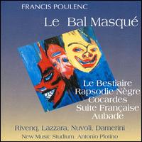 Poulenc: Le Bal Masqué von Various Artists