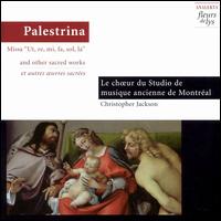 Palestrina: Missa Ut, re, mi, fa, sol, la, etc. von Various Artists