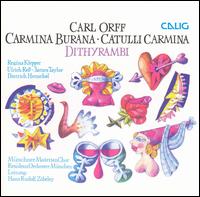 Orff: Carmina Burana; Catulli Carmina; Dithyrambi von Hans Rudolf Zobeley