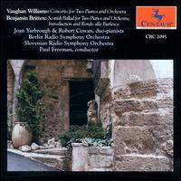 Vaughan Williams: Concerto for Two Pianos & Orchestra; Benjamin Britten: Scottish Ballad; Introduction & Rondo von Various Artists