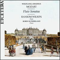 Mozart: Flute Sonatas von Ransom Wilson