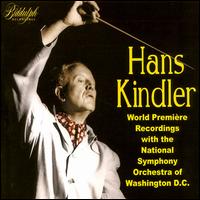 Hans Kindler World Premiere Recordings von Hans Kindler
